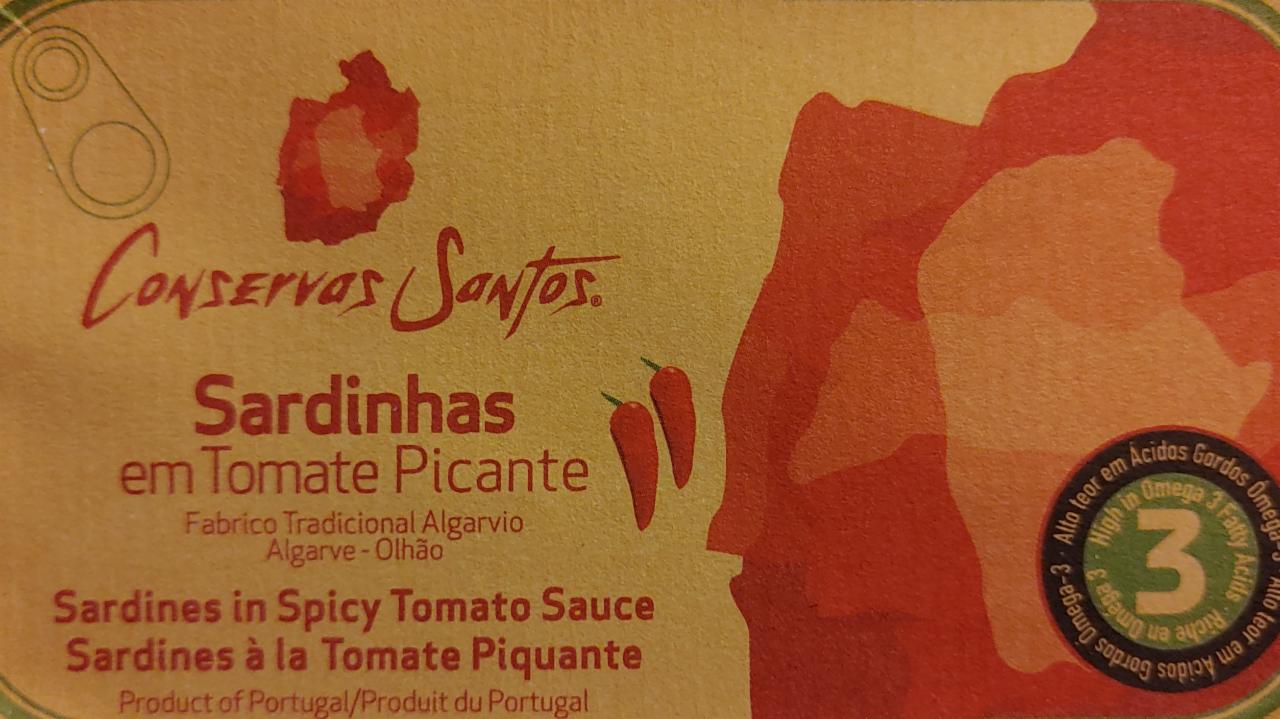 Fotografie - Sardines em Tomate Picante Conservas Santos