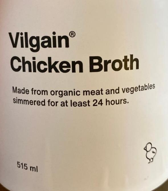 Fotografie - Chicken broth Vilgain