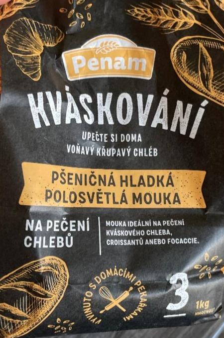 Fotografie - Kváskování mouka pšeničná hladká T650 Penam