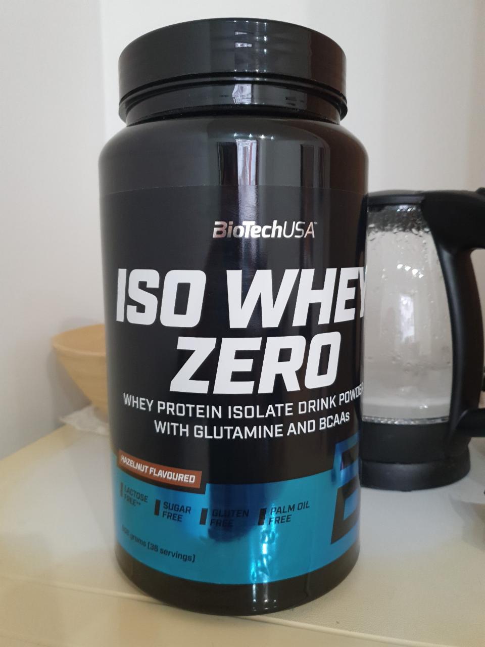 Fotografie - Iso Whey Zero Hazelnut Bio TechUSA