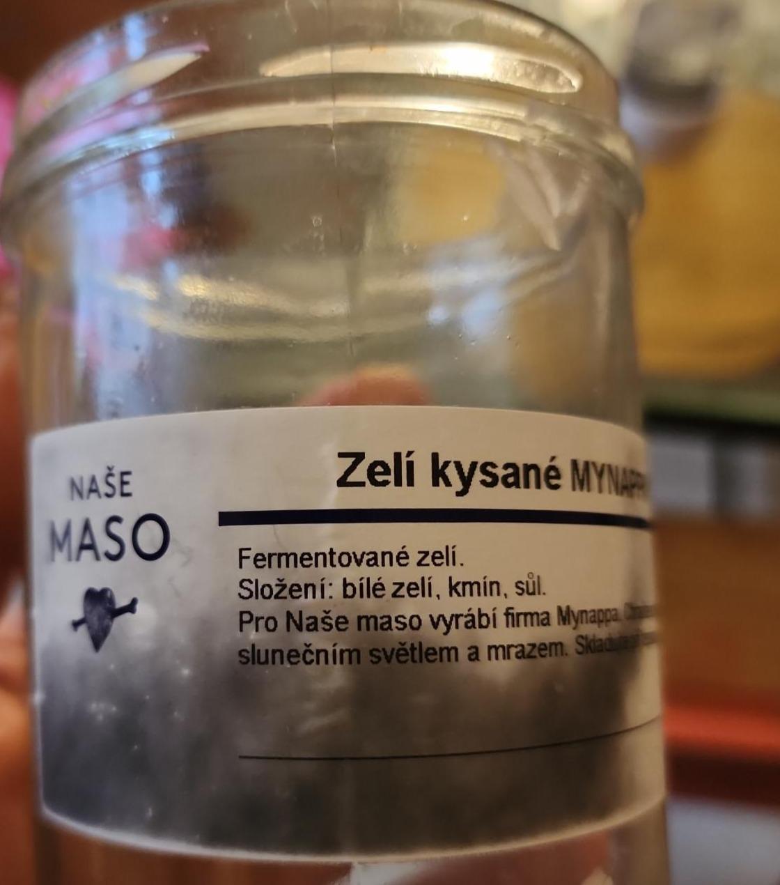 Fotografie - Zelí kysané Mynappa Naše maso