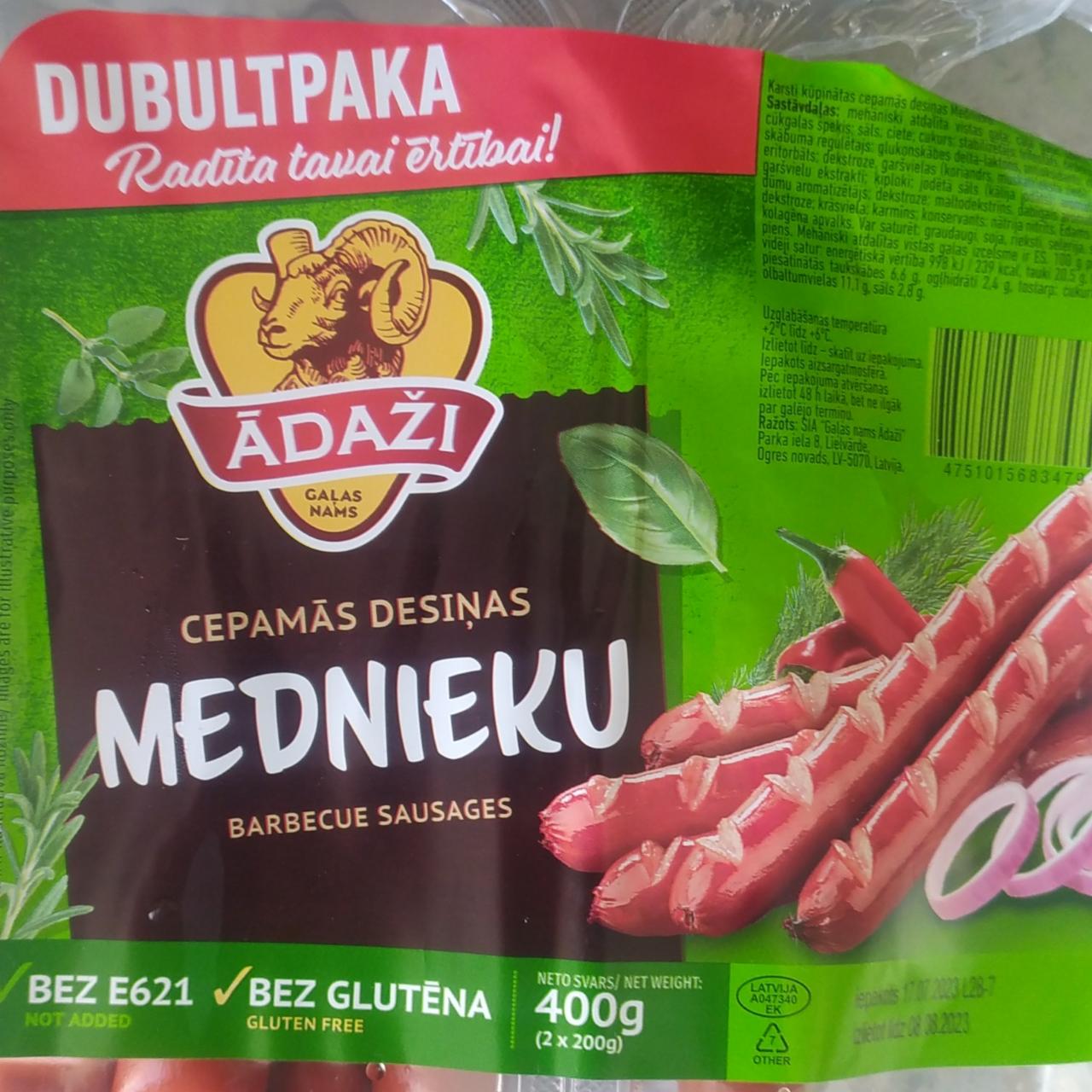 Fotografie - Cepamās desiņas Mednieku Barbecue sausages Ādaži