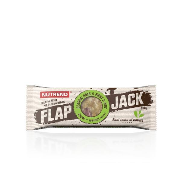 Fotografie - Flapjack Apple + walnut (jablko a vlašské ořechy) Nutrend