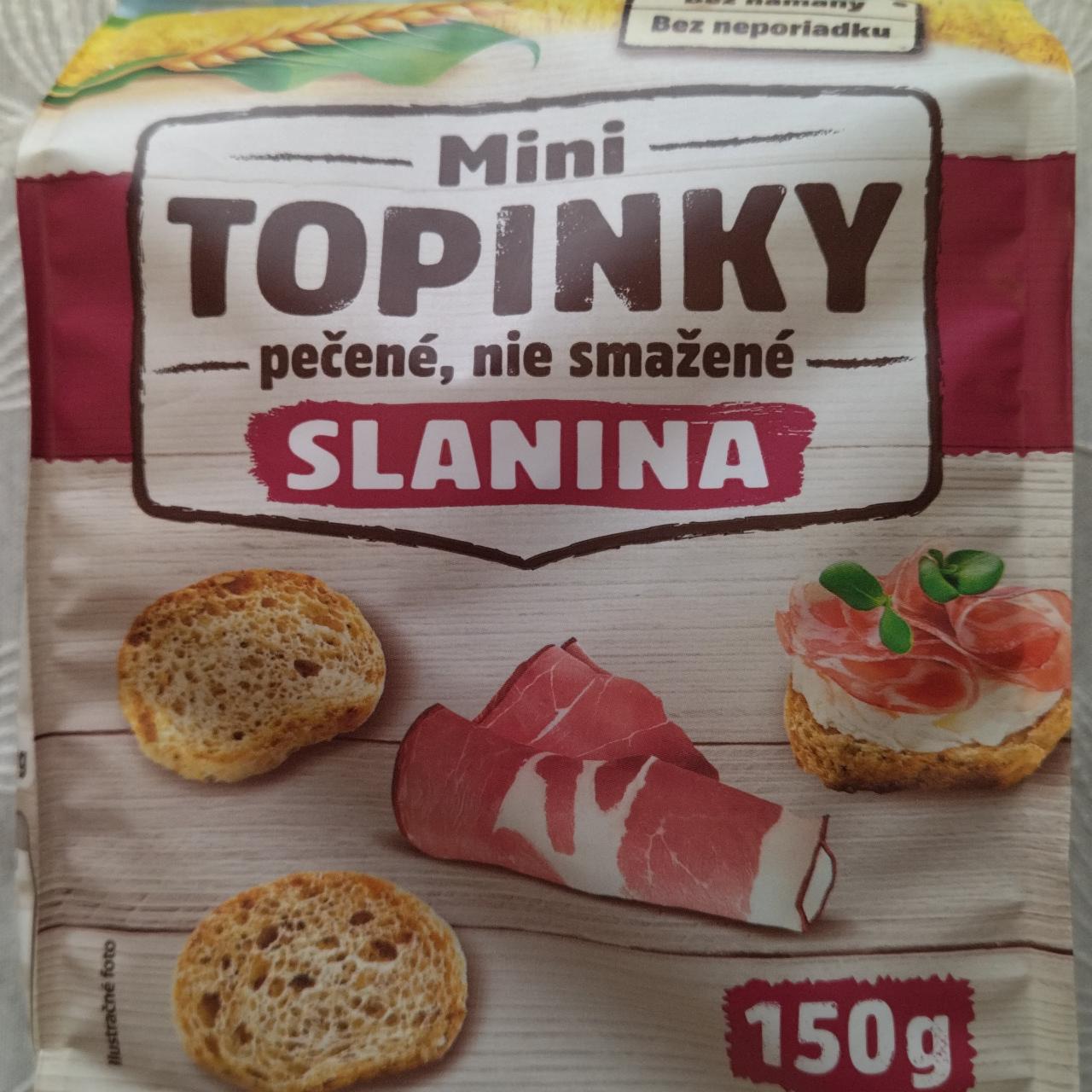 Fotografie - Mini topinky slanina Bonavita