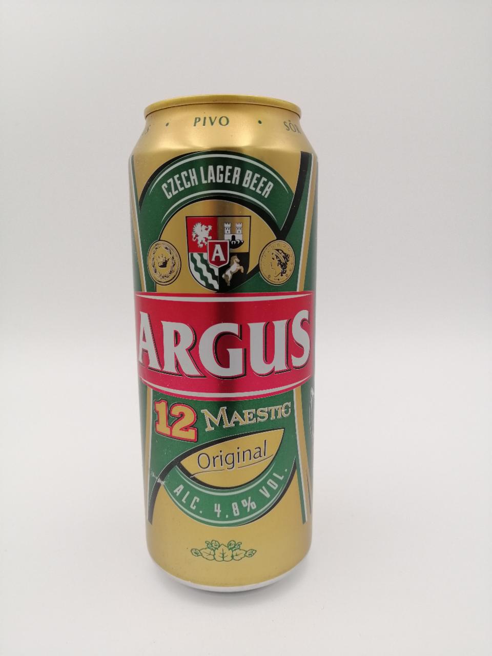 Fotografie - pivo Argus Maestic 12 plech