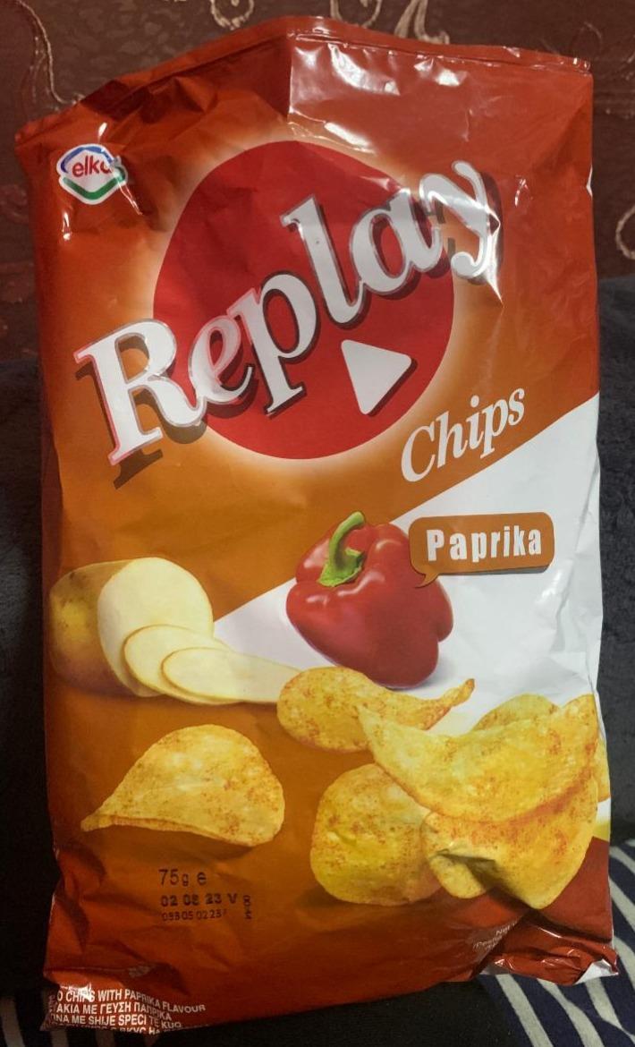 Fotografie - Chips Paprika Replay