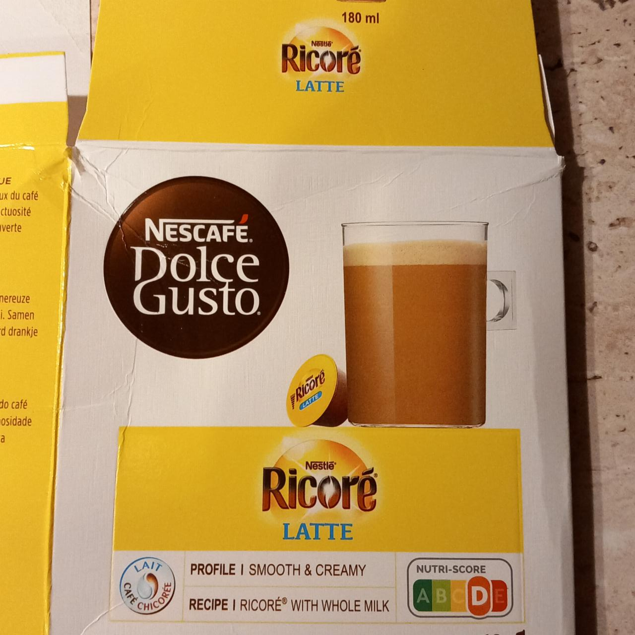 Fotografie - Ricoré Latte Nescafé Dolce Gusto