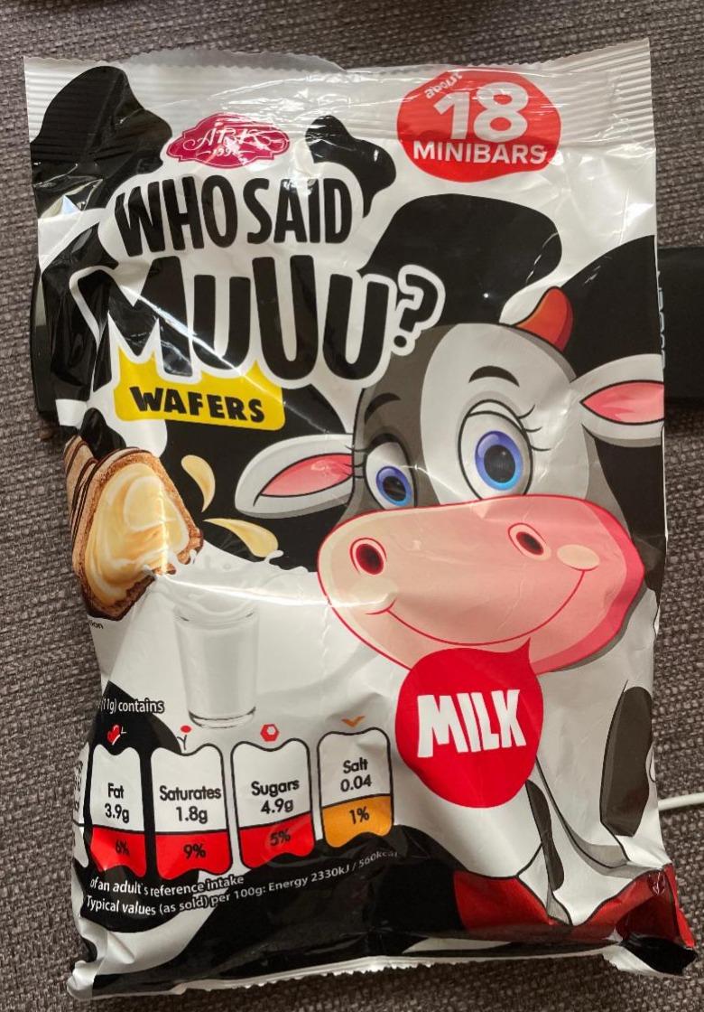 Fotografie - Who said muuu? Wafers Milk