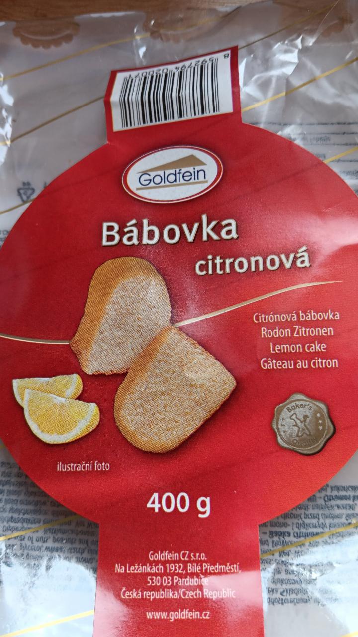 Fotografie - bábovka s citronovou příchutí