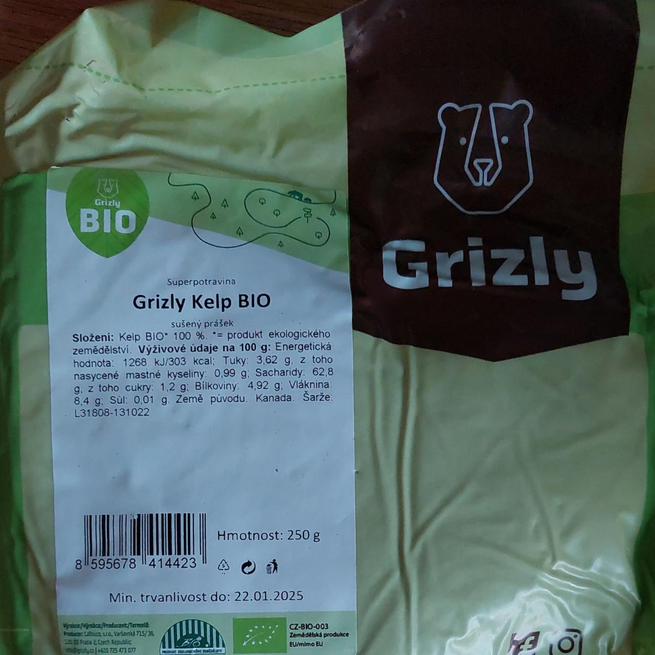 Fotografie - Kelp Grizly Bio