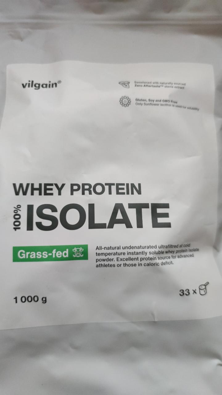 Fotografie - Gras-Fed WHEY protein isolate Vilgain