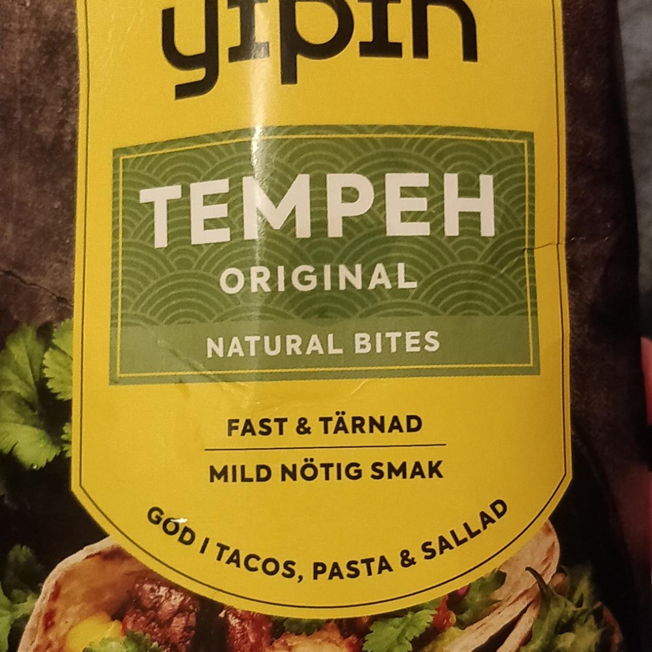 Fotografie - tempeh original natur bites yipin