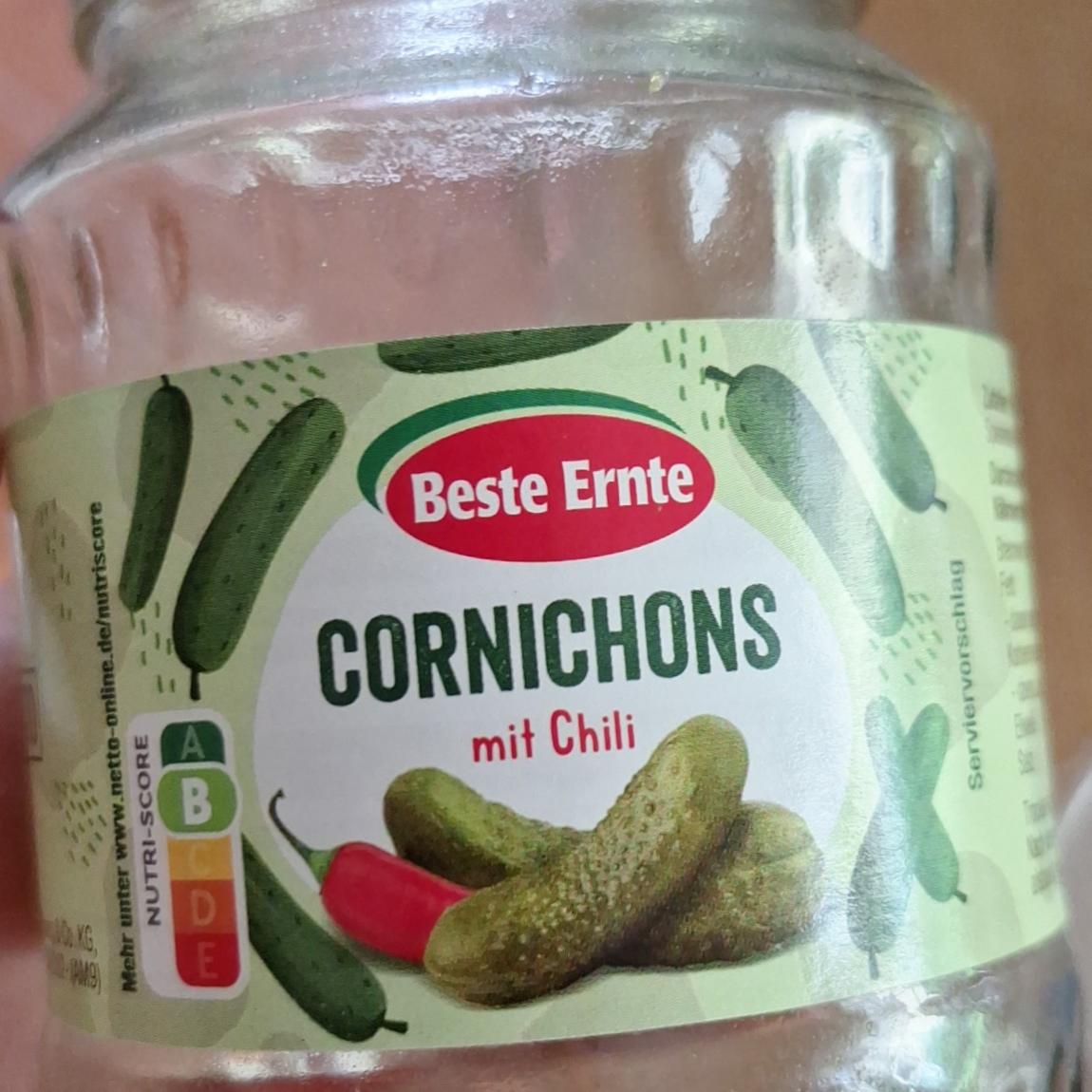 Fotografie - Cornichons mit chili Beste Ernte