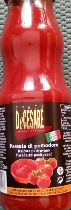 Fotografie - Passata di pomodro