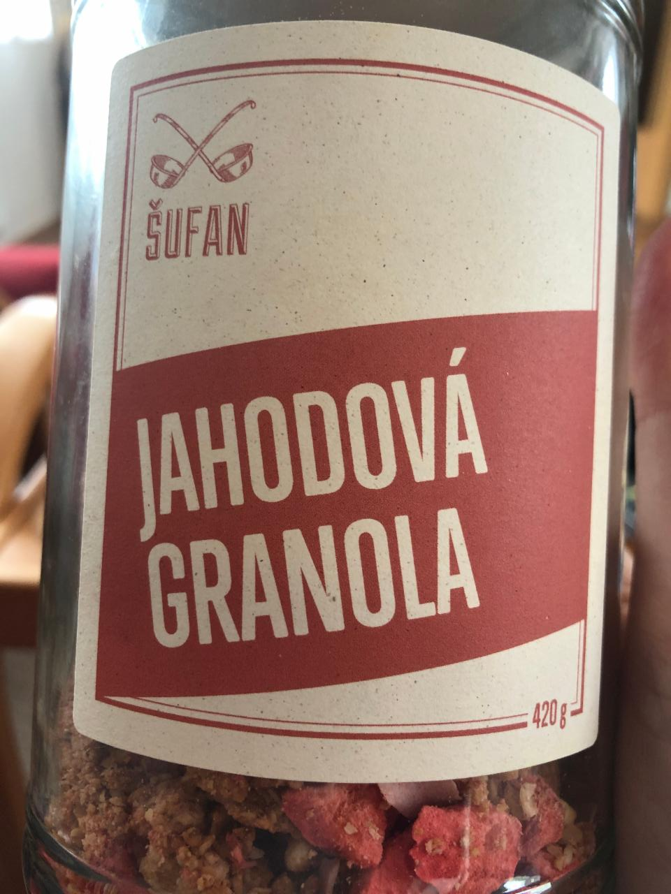 Fotografie - Jahodová granola Šufan