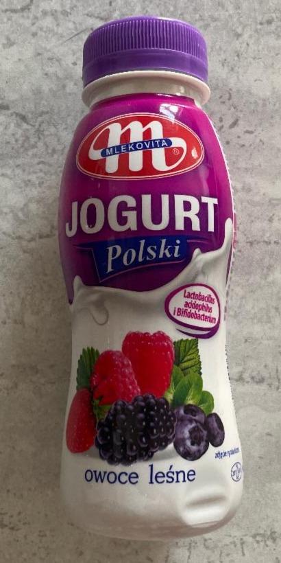 Fotografie - Jogurt Polski owoce leśne Mlekovita