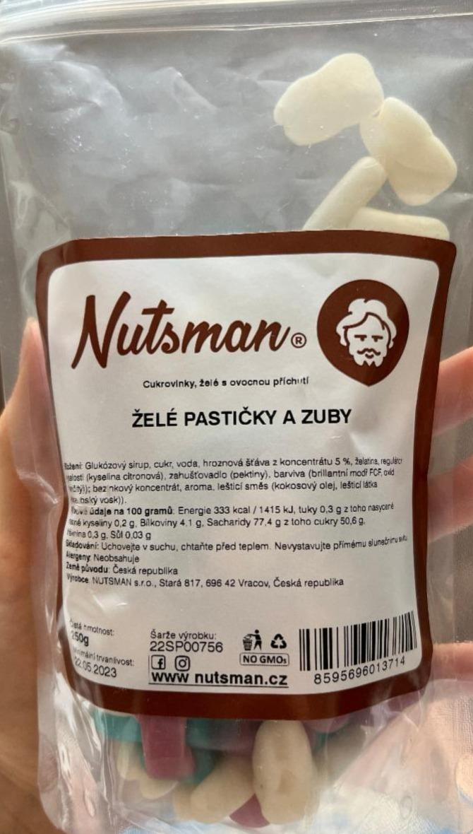 Fotografie - Želé pastičky a zuby Nutsman