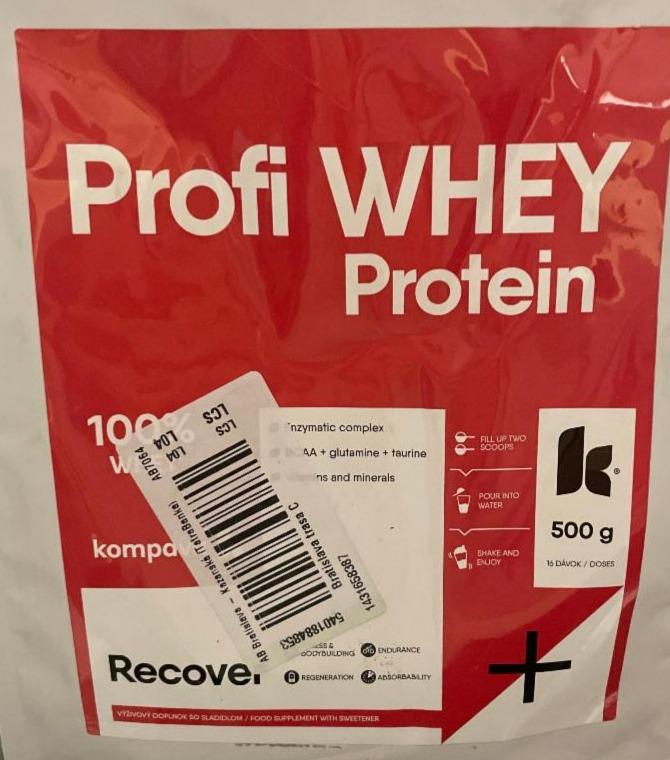 Fotografie - Profi WHEY Protein Recover Kompava