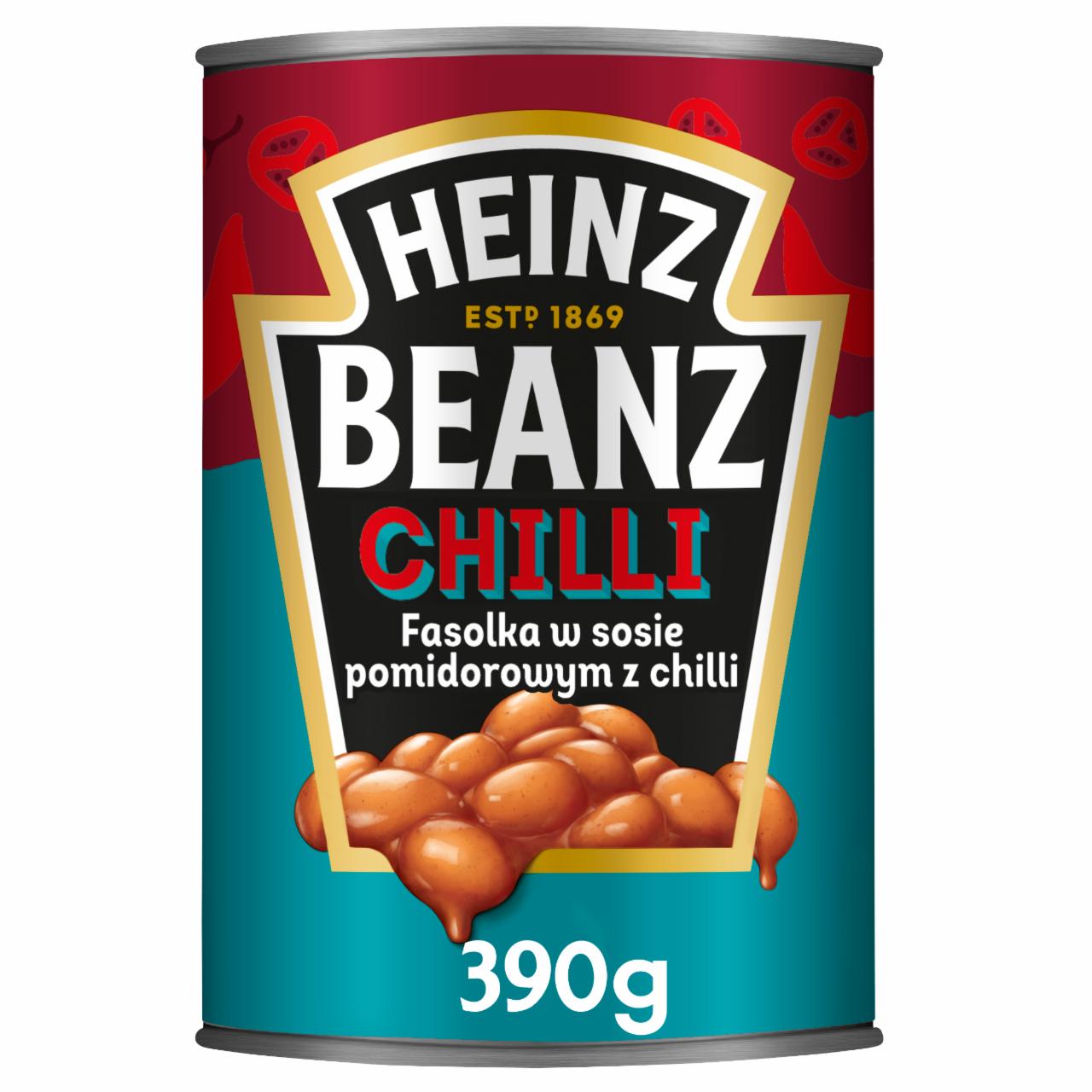 Fotografie - Beanz chilli high in protein Pečené fazole v pálivé omáčce s chilli Heinz