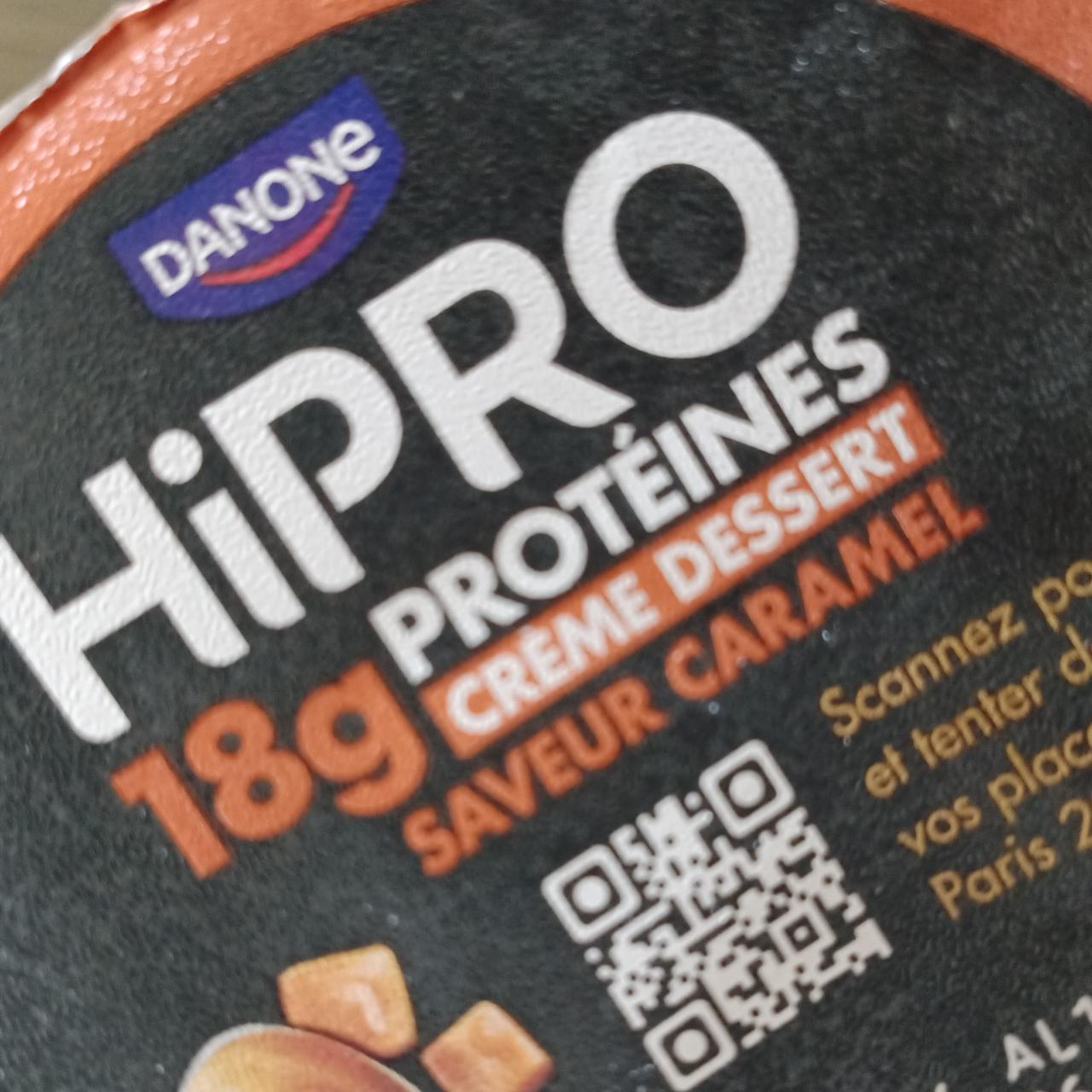 Fotografie - HiPRO crème dessert saveur caramel Danone