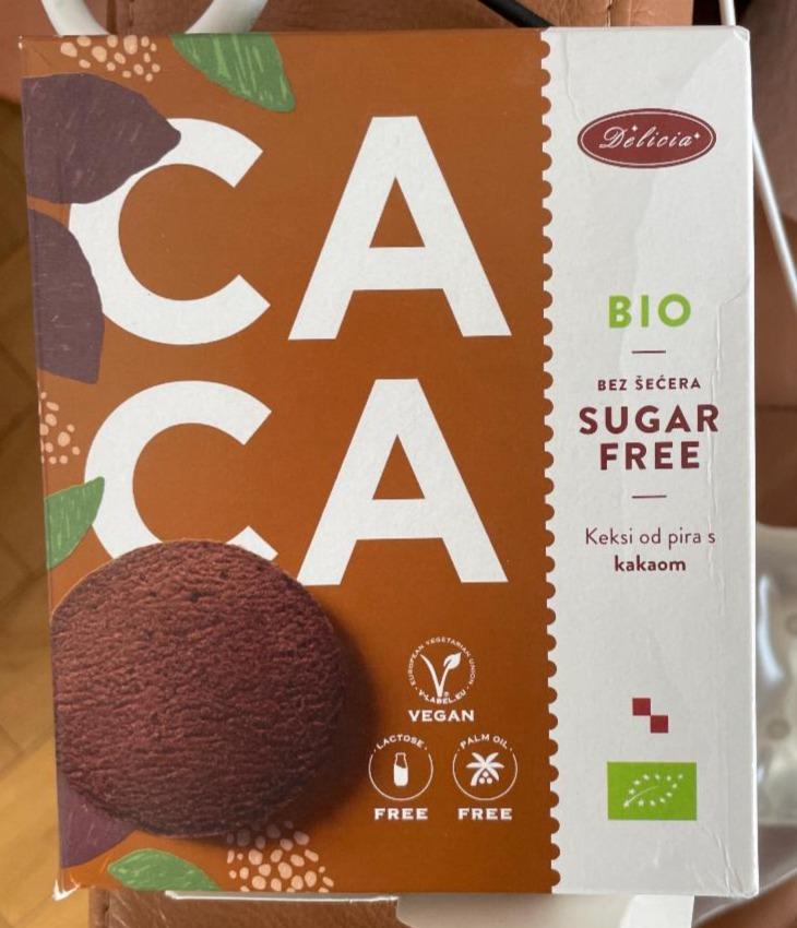 Fotografie - Bio cacao sugar free Delicia