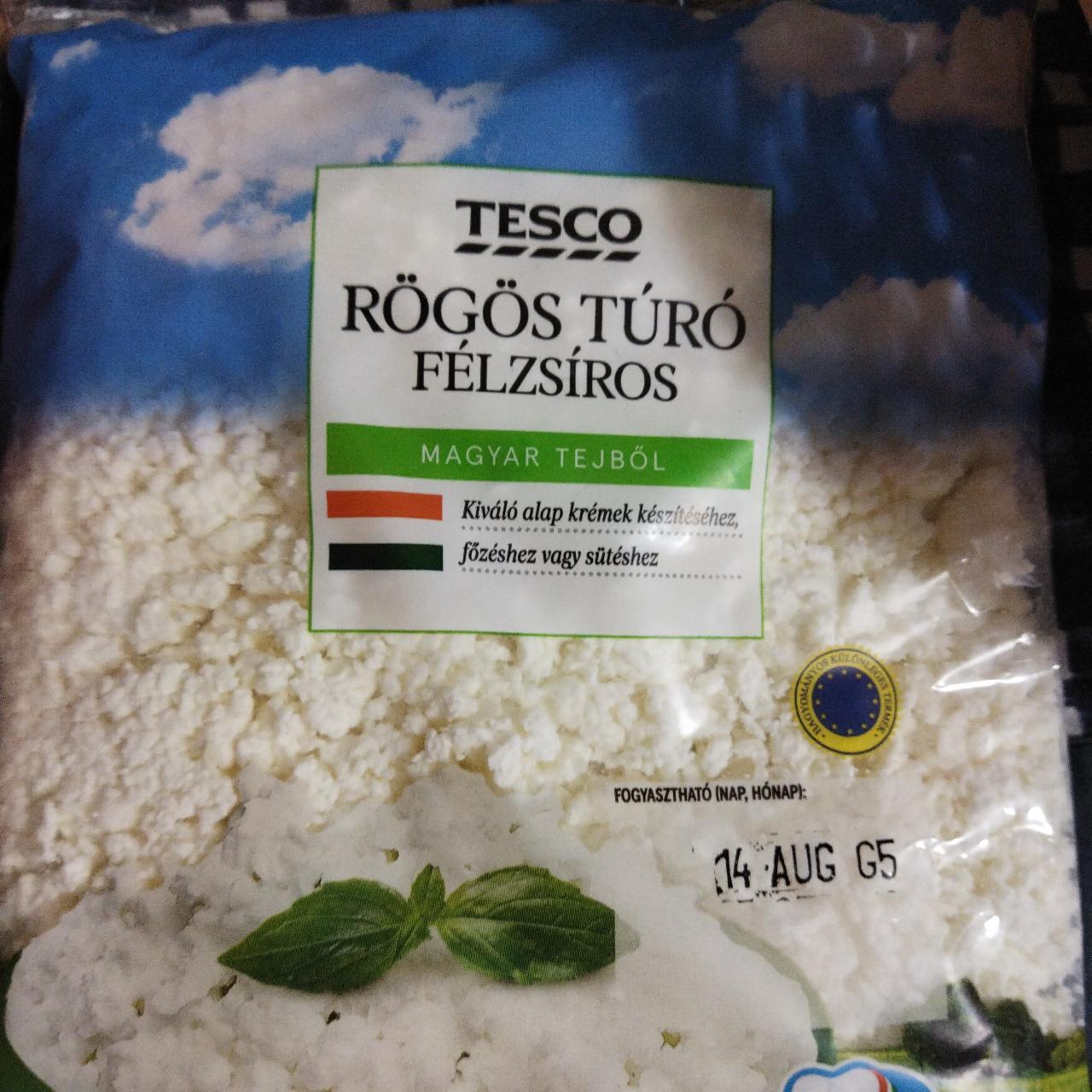 Fotografie - Rögös Túró Félzsíros Tesco