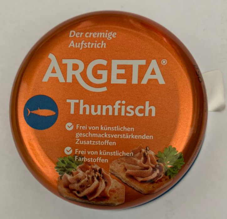 Fotografie - ARGETA Thunfisch pomazánka