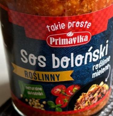 Fotografie - Sos boloński roślinny Primavika