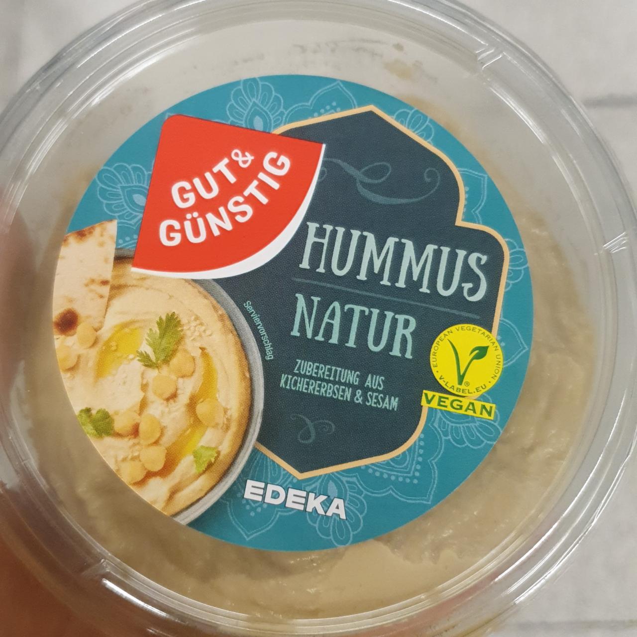 Fotografie - Hummus Natur Gut&Günstig