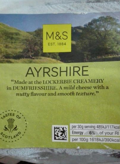 Fotografie - Ayrshire Cheese M&S