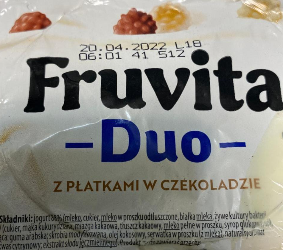 Fotografie - Duo z płatkami w czekoladzie FruVita