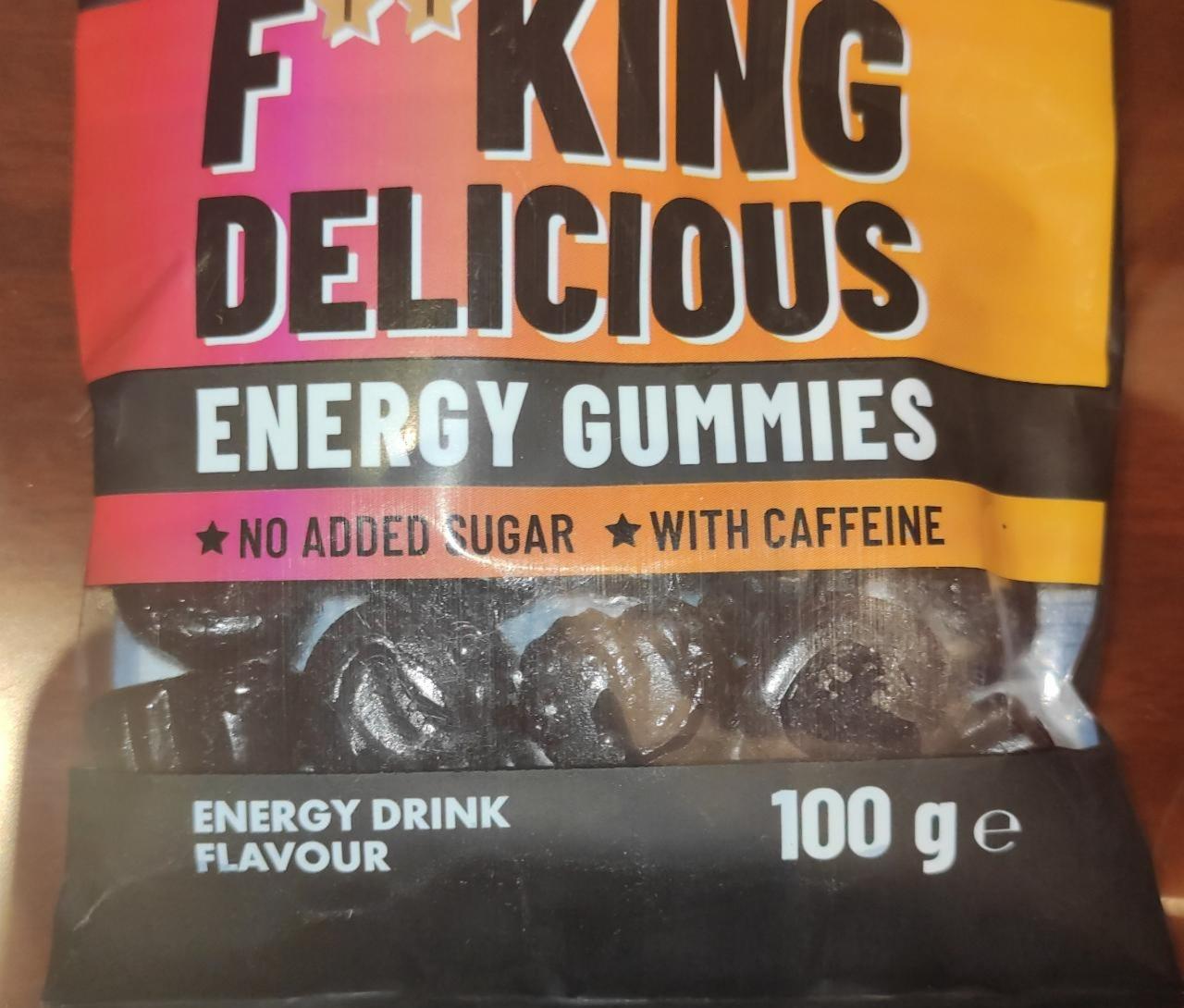 Fotografie - Fitking delicious Energy gummies Allnutrition