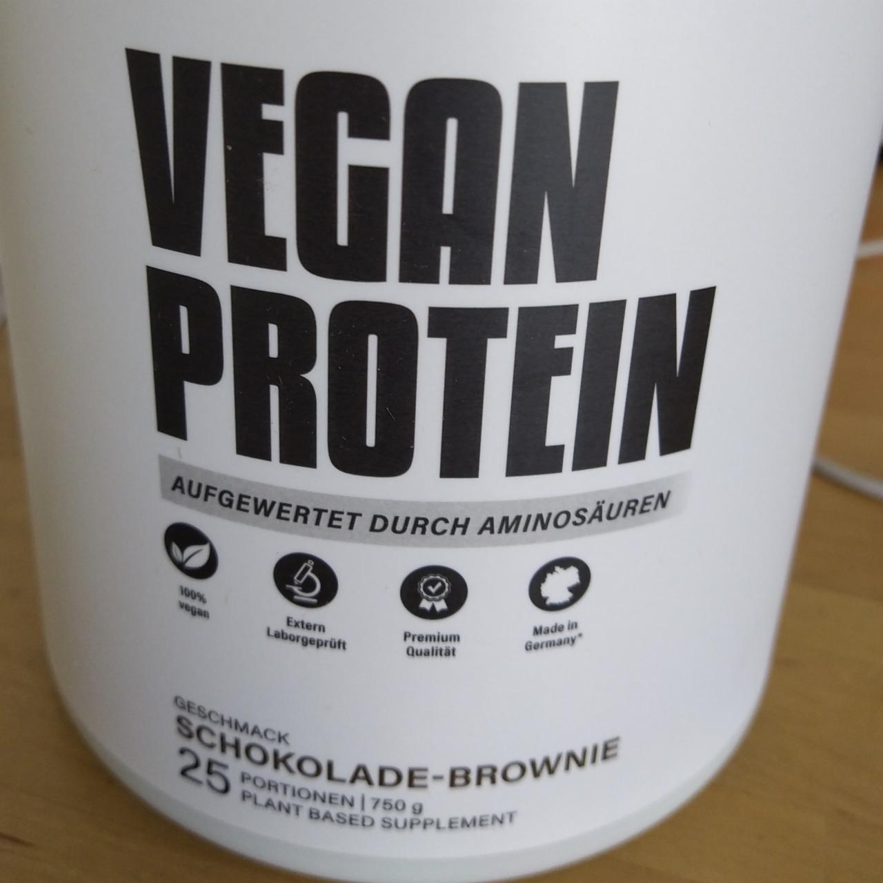 Fotografie - Vegan protien Schokolade-Brownie Quantum Leap Fitness