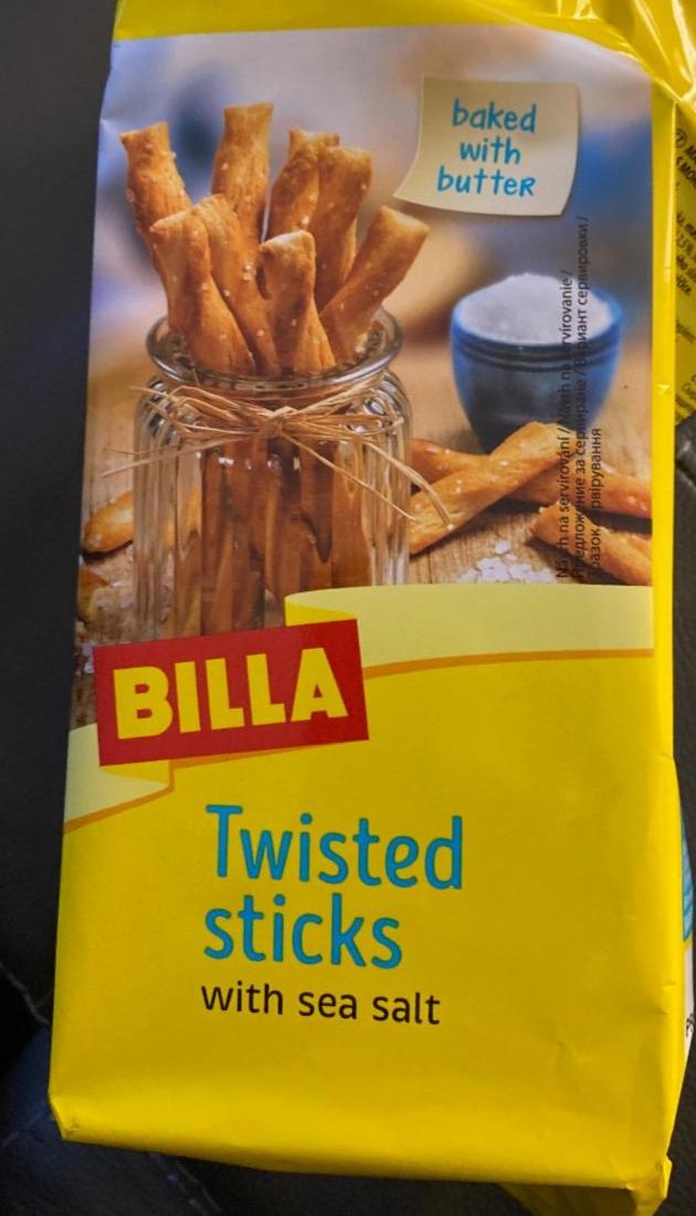 Fotografie - Twisted Sticks with sea salt Billa