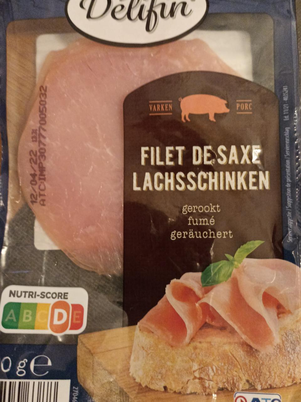 Fotografie - Filet de saxe fumé Delifin