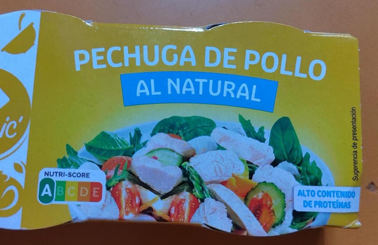 Fotografie - Pechuga de pollo al natural Carrefour Classic