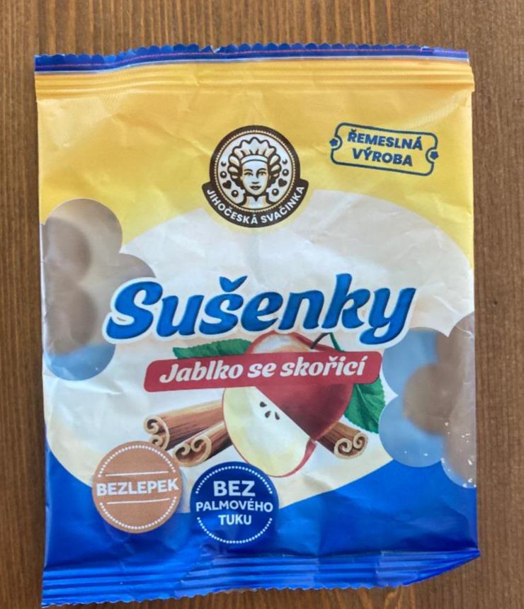 Fotografie - Sušenky jablko se skořicí Jihočeská svačinka