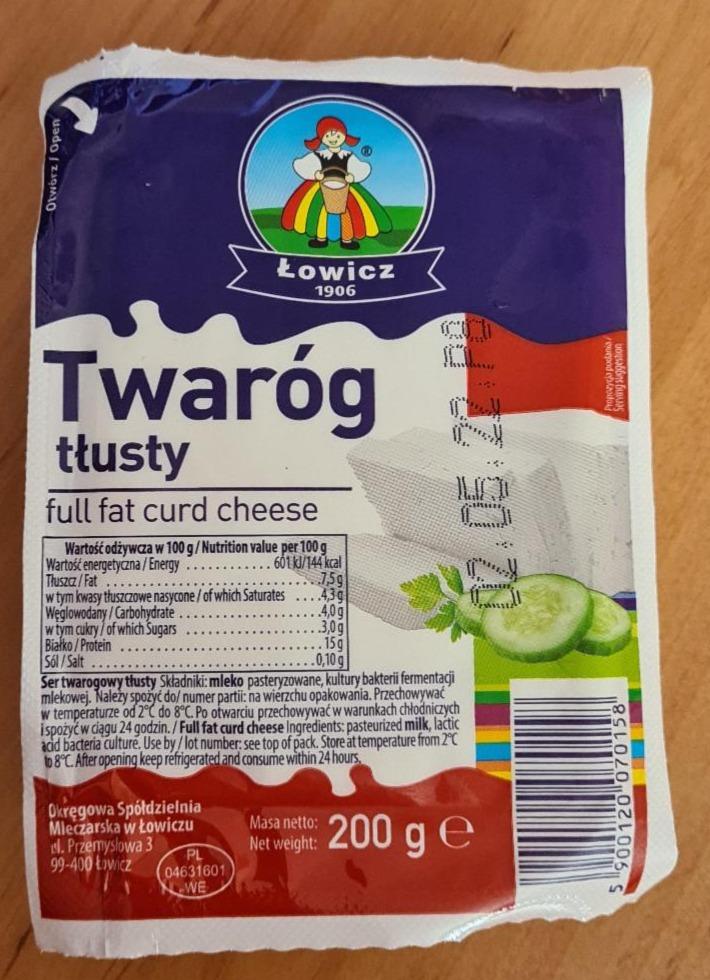 Fotografie - Twarog tlusty Lowicz