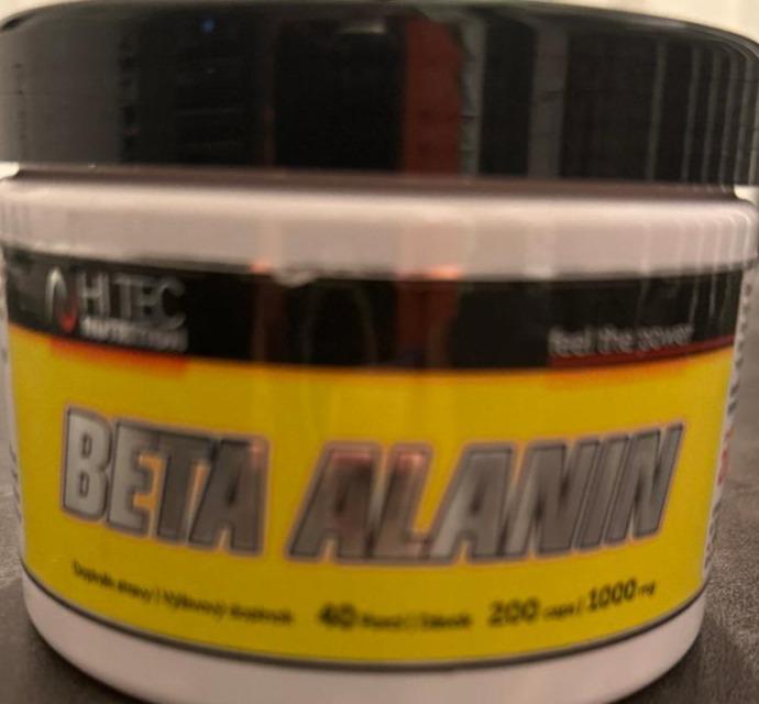 Fotografie - Beta Alanin Hi tec nutrition