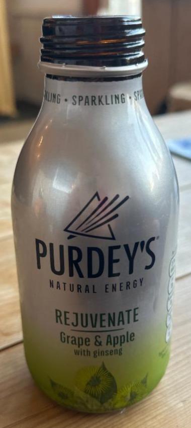 Fotografie - Natural Energy Rejuvenate Grape & Apple with Ginseng Purdey's