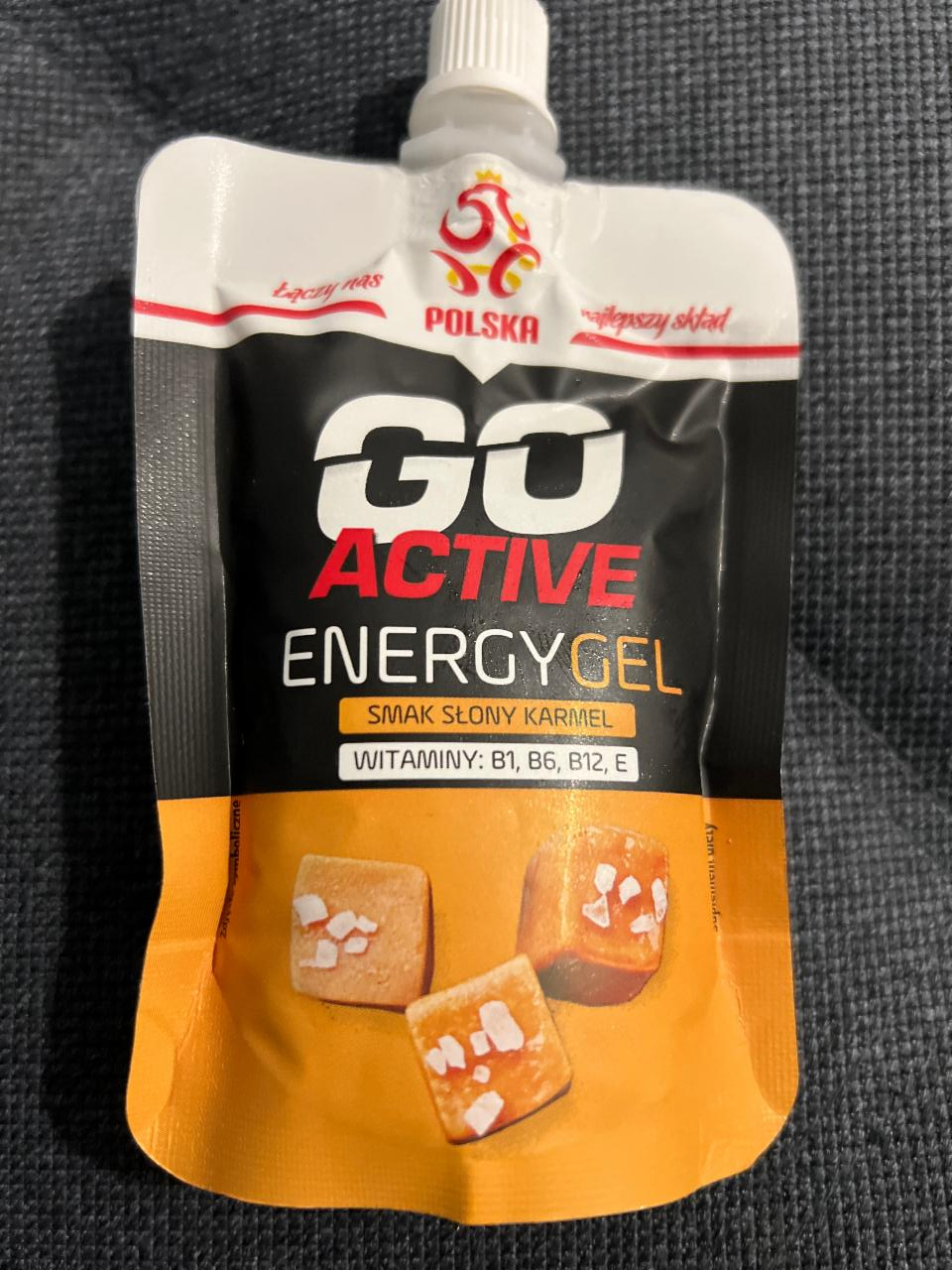 Fotografie - Energy Gel smak Słony Karmel Go Active