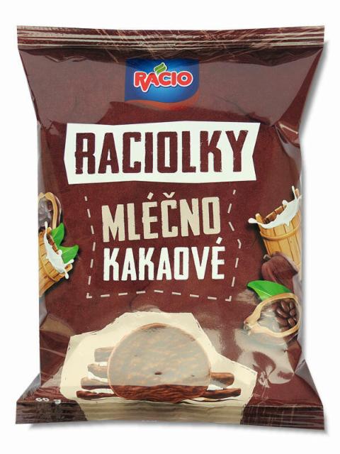 Fotografie - Raciolky mléčnokakaové Racio