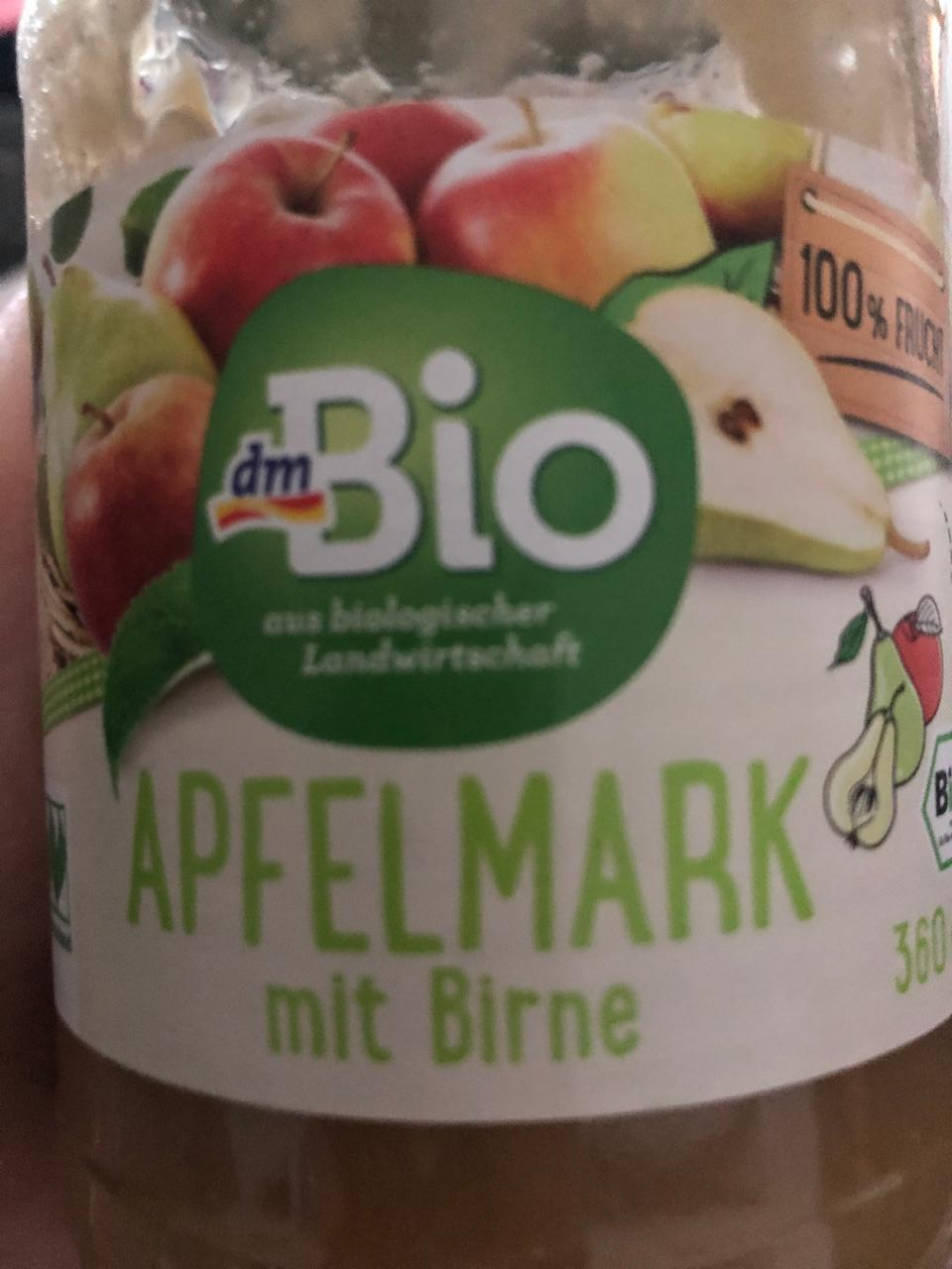 Fotografie - Apfelmark mit Birne dmBio