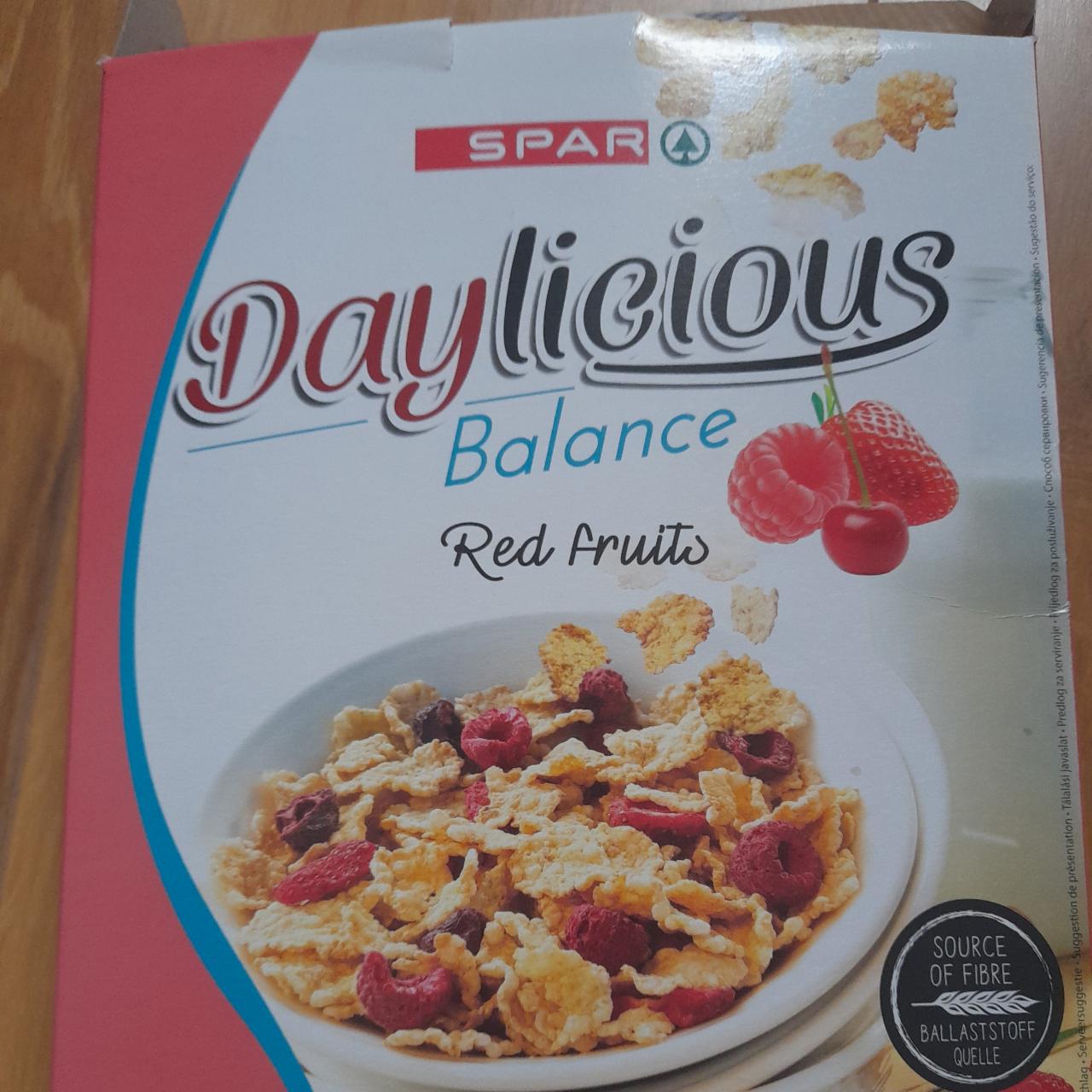 Fotografie - Daylicious Balance Red fruit Spar