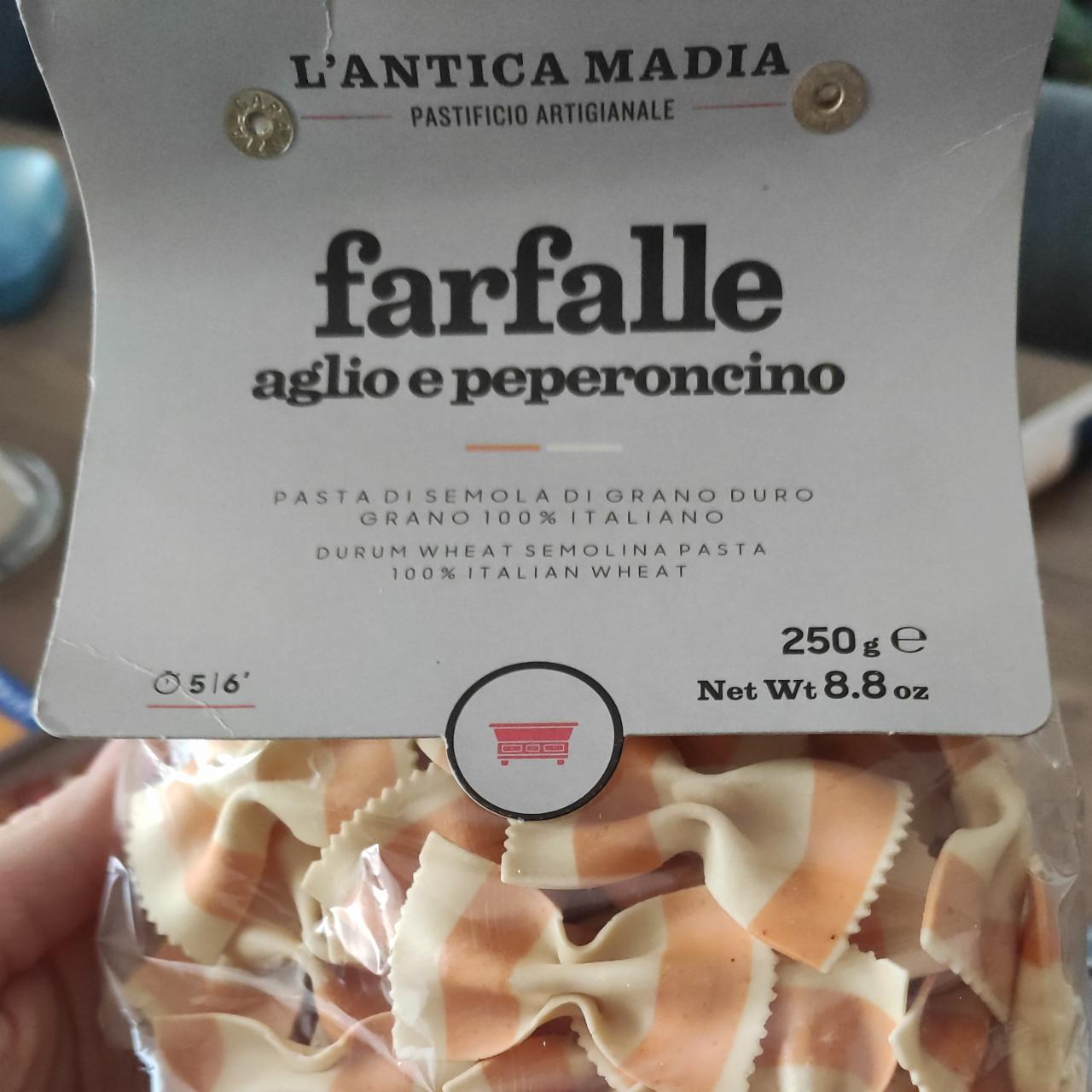 Fotografie - Farfalle aglio e peperoncino L'Antica Madia