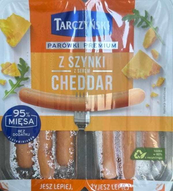 Fotografie - Parówki Premium z szynki z serem cheddar Tarczyński