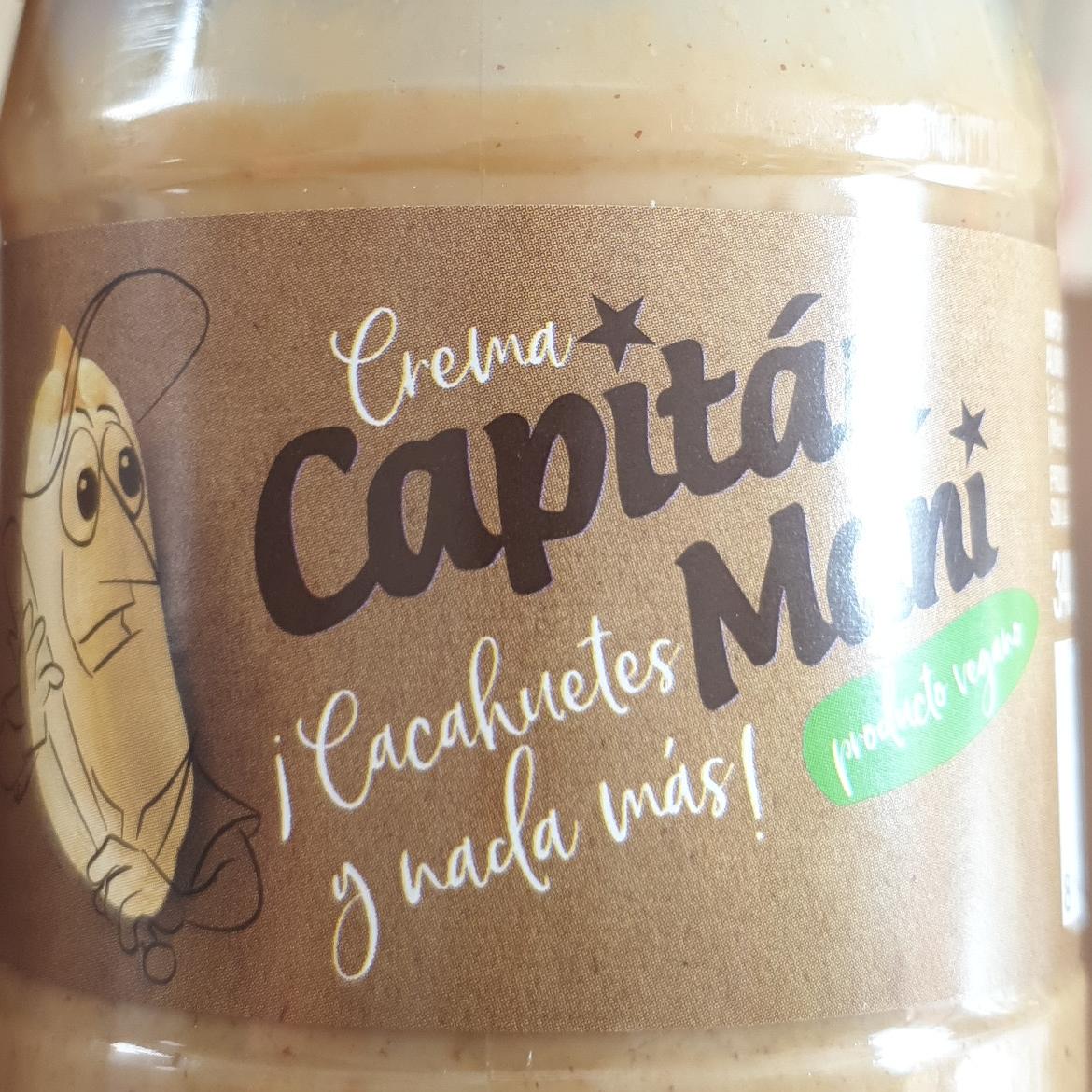 Fotografie - Crema Cacahuete Capitán Mani