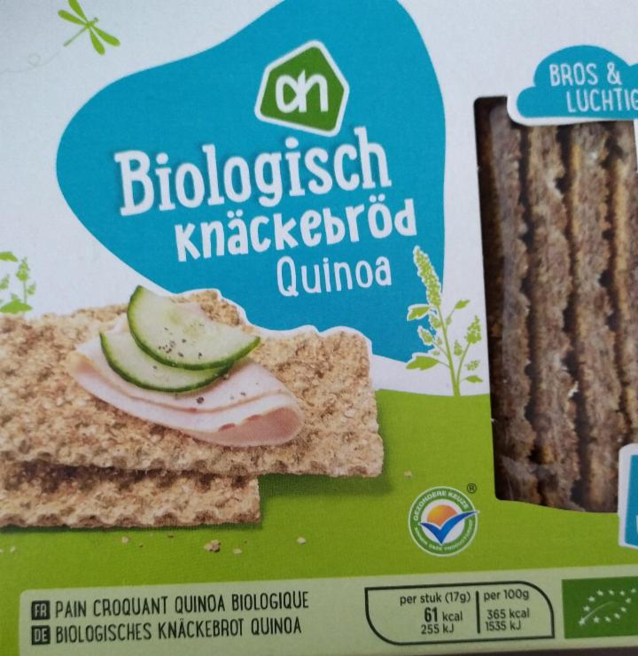 Fotografie - AH Biologisch Knäckebröd quinoa bros & luchtig