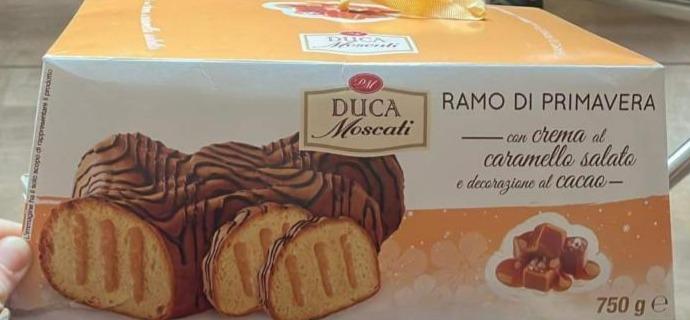 Fotografie - Ramo di primavera con drema al caramello salato Duca Moscati