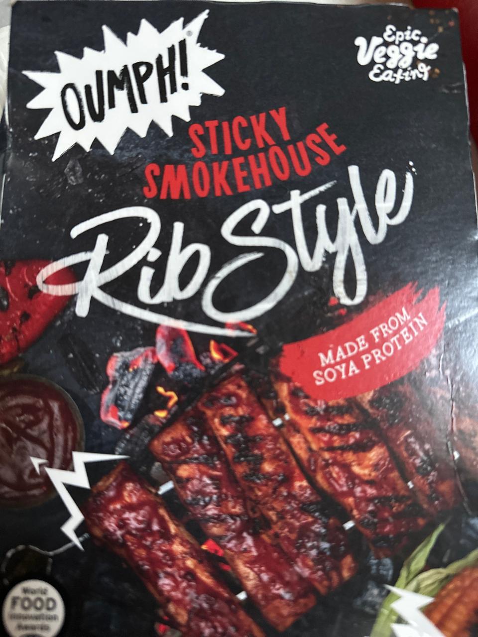 Fotografie - Sticky smokehouse rib style veggie Oumph!